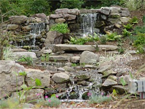 Multi-level waterfalls